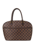 Sairra Horizontal Bag, &pound;550, Handbags, Brown, Canvas, Front view
